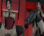 Big Tits Secret Agent Giving The President A Service - Ada's Secret [Zippinhub] from ada wong nude mod big boobs 4k