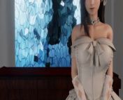 tifa-in-a-wedding-dress-hunnymoon sex _1080p from hentai teacher anime