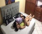 I play with my stepsister in my parents' bed. from preethi asrani nude video girl 3g