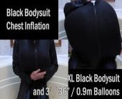 WWM - Black Bodysuit Inflation from vlamodels nudexx wwm