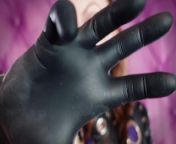 ASMR: black nitrile gloves hot soundings by Arya Grander - SFW video from arya black