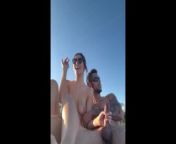 Voyeurs Watch Young Couple Having Fun On Public Beach! from monalisa paul