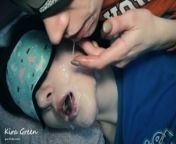 Homevideo blowjob, facials, sucking after cumming - amateur ffm threesome Kira Green from telugu heroin trisa bot