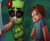 Hornycraft Shy Creeper Suck the CUM Out of STEVE Game Gallery from jenny x creeper