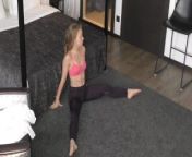 Flexible Nude Anal Yoga ! 18 yo from body fit nu