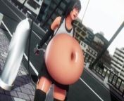 Tifa Belly Inflation | Imbapovi from littleholybeth