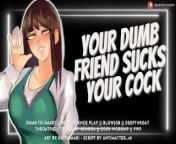 Your Classmate Sucks Your Cock & Swallows Your Cum to Get Smarter || Audio Roleplay from anime erotic