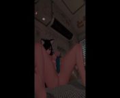 Busty VRChat Mommy fucks herself IRL! Forgets to hang up on Facetime~ (LEWD sounds + moans ;3) from windy upskirts