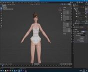 Tutorial: Attaching MMD and XPS clothes to Characters in Blender - Nix Lastrada from xpz