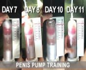 【100日後にチンコ大きくなる僕 Day7~11】I will have a bigger cock in 100 days. Penis pump training. 【SEASON 1】 from 7 sal ki 100 bachihi sex