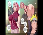 Naruto XXX Sakura Threesome With Angel Savior Hentai Comic Porn from doraemon porn comics in english
