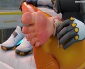 Giantess Tracer Fun With Sigma from fluttershy 3d ek feet