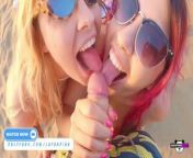 Italian tourists give a blowjob in the desert from vebis xxx vidos