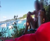 EXTREME Nude Public Flashing my pussy in front of man in public beach and he helps me squirt from junior