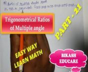 Prove this math , Ratios of multiple angles Math part 21 from huge ass indian