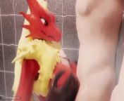 Blaziken takes care of you in the shower from pornstbr hd xx