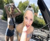 who doesn't like to help me with a car breakdown? from cumdition on long hair