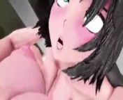 Futa Futanari Anal Gangbang DP Huge Cumshots 3D Hentai from tasan cartoon sex video