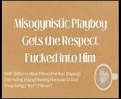 Misogynistic Playboy Gets the Respect Fucked into Him [M4F] [Audio] [ASMR] from outside sub